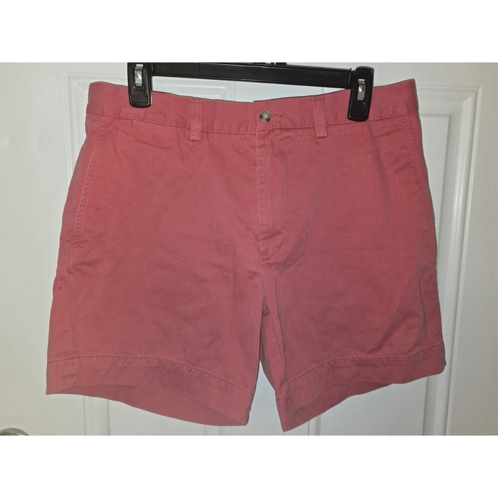 Polo Ralph Lauren Shorts Size 32 Salmon Pink Classic Fit Chino Cotton